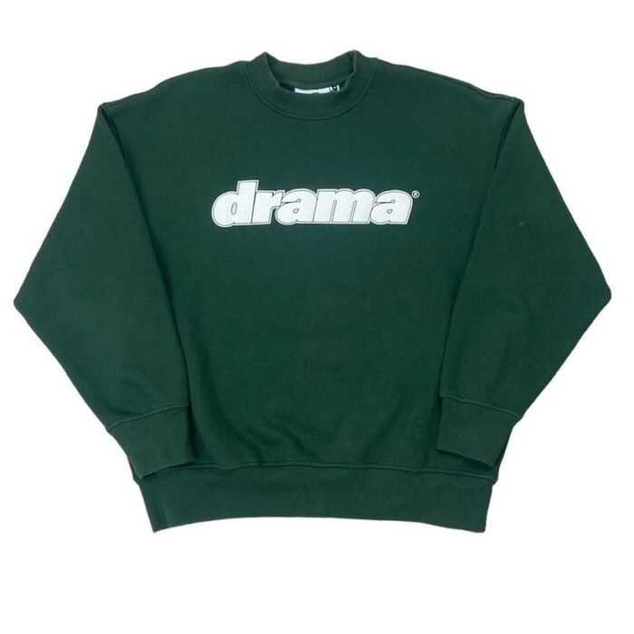 Women's Fashion Sweatshirt in Dark Green