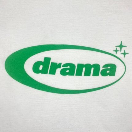 Drama Call Oval T-shirt White/Green