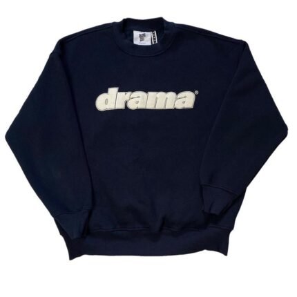 Stylish Dark Blue Sweatshirt by Drama Call